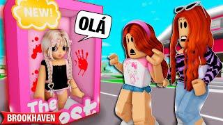 A BONECA DO MAL | Historinhas Brookhaven Roblox | Bibi e Lud