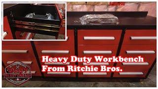 Can This HUGE Red Workbench Finally Solve My Garage MESS?