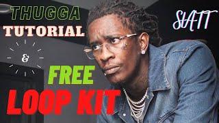 FREE Loop Kit Giveaway | How to Make a SIMPLE Young Type Beat with Kontakt