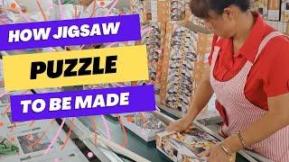 How Jigsaw Puzzles to be made? | Jigsaw Puzzle Factory Produce Process