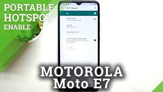 How to Enable Portable Hotspot in MOTOROLA Moto E7 – Share Internet