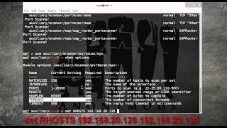 Port Scanning with Metasploit