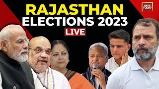 Rajasthan Elections 2023 LIVE | Rajasthan Elections News Coverage Live | Rajasthan Polling News LIVE