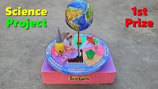 Science Project - Save Earth Model | Science Project for School