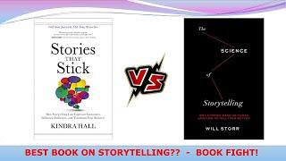 BEST BOOK ON STORYTELLING?? BOOK FIGHT!!! STORIES THAT STICK Vs THE SCIENCE OF STORYTELLING.