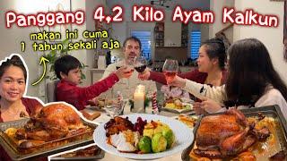 TETAP HARUS MASAK AYAM KALKUN 4,2 KILO, TRADISI NATAL DARI TAHUN KE TAHUN‼️GILIRAN ZOE YANG SAKIT‼️