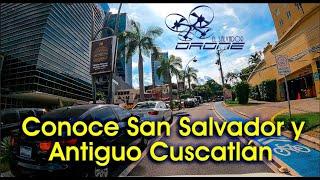 Recorrido por #sansalvador y Antiguo Cuscatlán #elsalvador @nayibbukele 4K