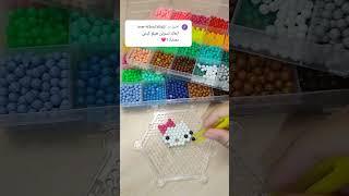 Hello Kitty | DIY key ring | diy keychain water with spray magic beads kit