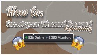 How to GROW your Discord Server in 2021 ️ | Discord tutorial