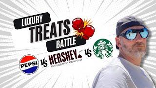 Luxury Treats Battle PepsiCo vs Hershey vs Starbucks
