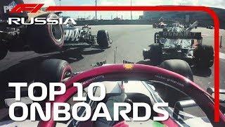 Flying Starts, Faulty Pit Stops And The Top 10 Onboards | 2019 Russian Grand Prix