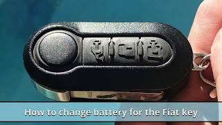 Change Key Battery - Fiat Ducato