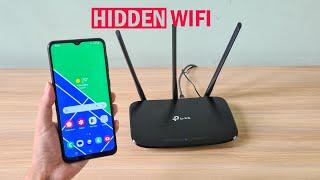 How to connect hidden wireless network on your phone
