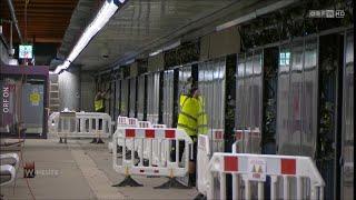 Linie U2 Wien - Schäden an Bahnsteigtüren behoben