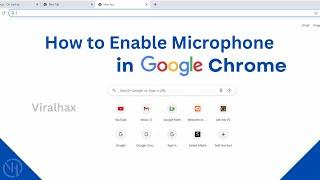 How to Enable Microphone in Chrome in Laptop | Turn on Microphone in Chrome