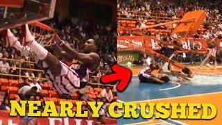 16 Dangerous Backboard Breaking Dunks 