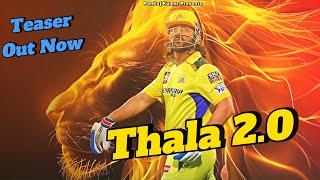 Thala 2.0 Official Song Teaser || Pankaj Kumar Ft @SanjaySandilya07 || Ms Dhoni Special