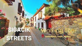 Sığacık Sokakları I Sakin Şehir I Walking Tour I Seferihisar, İzmir, Turkey I #turkey #walkingtour