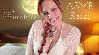 100+ Positive Affirmations | ASMR Reiki Sleep Session for Deep Relaxation & Healing #motivation