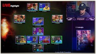 Highlight and showtime card squad Online match eFootball 2024 Live highlight