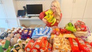 Massive Freezer Meals Grocery Haul and Mega Cook with Me!