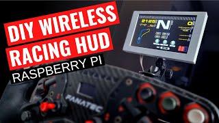 DIY Wireless Sim Racing HUD - Raspberry Pi + LCD + SimHub