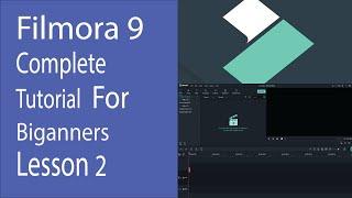 how to cut video for beginners filmora in bangla | how to crop or split or trim video fimora 9