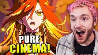 This Is CINEMA.. "Sunset" Animated Short REACTION | Genshin Impact