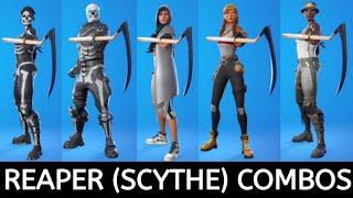 The Best TRYHARD Reaper (Scythe) Pickaxe Combos In Fortnite!