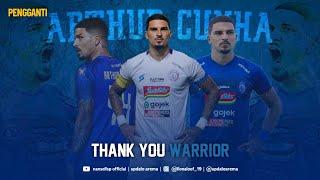 Pemain asing pengganti ARTHUR CUNHA - Thank's for you