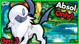 Can I Beat Pokemon Fire Red with ONLY Absol?  Pokemon Challenges ► NO ITEMS IN BATTLE
