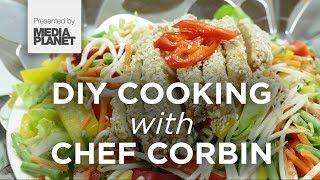 DIY Cooking: Chef Corbin's Sesame Crusted Chicken Salad Recipe