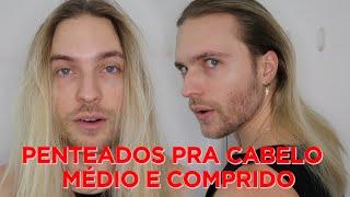 PENTEADOS FÁCEIS PRA CABELO MÉDIO E COMPRIDO