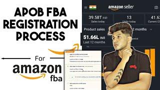 Amazon FBA APOB Registration Process In GST