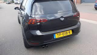 GOLF 7 2.0 TDI GTD DOWNPIPE EXHAUST SOUND SYSTEM SPORTUITLAAT UITLAAT www.maxiperformance.nl