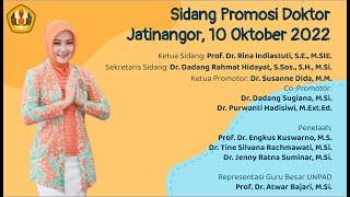 Sidang Promosi Doktor - Atalia Praratya