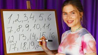 ASMR Teaching You Russian Numbers ~ Soft Spoken