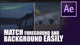 How to integrate clips with different looks/colorspace in After Effects (Color Matching) | Tutorial
