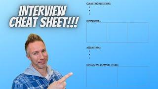 Video Interview Notes / Cheat Sheet