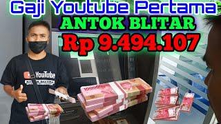 Antok Blitar Ambil Gaji Pertama Youtube || Alhamdulillah