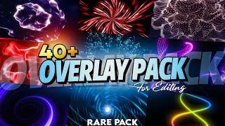 OVERLAY PACK | 40+ Overlays | For Editing | Mr TOM Playz