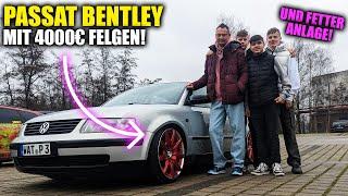 PASSAT B5 mit 4000€ Bentley Felgen und 10Mio DB-Anlage!