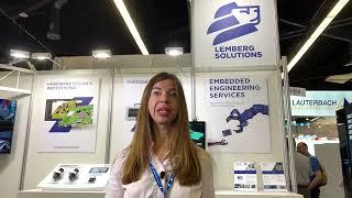 Meet Olga Lysak  from Lemberg Solutions at Embedded World 2022