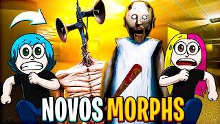 GRANNY E CABEÇA DE SIRENE NAS BACKROOMS ASSUSTADORAS  !!! ROBLOX Morphs - EP 09 ( Alec GO! )