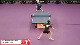 ANTISPIN - Carlos Mühlbach vs Carlo Rossi (Challenger series May 5th 2021, group match)