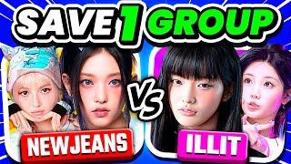 SAVE ONE DROP ONE: KPOP GROUPS  Impossible Save One Kpop Group - KPOP QUIZ 2024