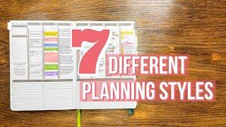 7 Planning Styles for your Passion Planner