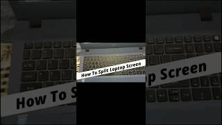 How to split screen with keys #shorts #reels #youtubeshorts #computershorts #computershortcutkey