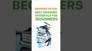 BEST BEGINNER DRAWING MATERIALS #stephentraversart #drawing #drawingvideo #artteachertips #draws