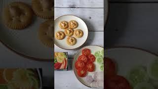 Monaco Biscuits Bites|2min Monaco snacks recipe #shorts